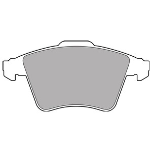 Bremseklosser sett, Framaksel, JAGUAR S-TYPE II, VW TOUAREG, 7L6698151F