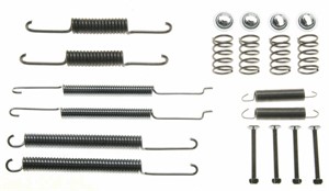 Tilbehørsett, bremsesko, Bakaksel, VW PASSAT B3/B4, PASSAT B3/B4 Variant, 608 072 600