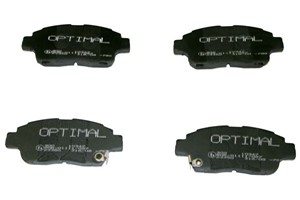 Bremseklosser sett, Framaksel, TOYOTA YARIS, 0446552031, 0446552052, 0446552070, 0446552130, 0446552140, 0446559020, 04465YZZCJ