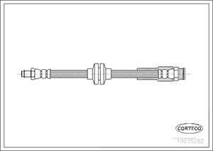 Bremseslange, Bakaksel, CITROËN JUMPER Buss, JUMPER Flak/chassi, JUMPER Skåp, PEUGEOT BOXER Buss, BOXER Flak/chassi, BOXER Skåp, 4806G7