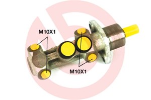Hovedbremsesylinder, FIAT PUNTO, PUNTO Cabriolet, PUNTO Van, LANCIA Y, Y10, 46409003, 71738446, 7765264, 7767150, 795621, 9947098