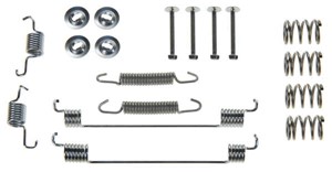 Tilbehørsett, bremsesko, Bakaksel, FIAT,LANCIA,PEUGEOT, 4210672, 4320672, 7550672
