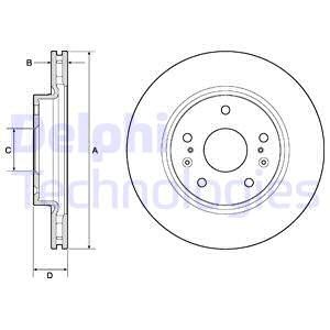 Bremseskive, Framaksel, SUZUKI SX4 S-CROSS, VITARA, 5531161M00, 5531161M00000