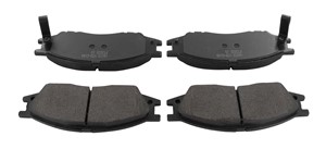 Bremseklosser sett, Framaksel, NISSAN MICRA II, SENTRA V, 41060-6N091, 41060-6N0X1, 41060-95F0A, 4106095F0B, AY040-NS100, AY040-NS108
