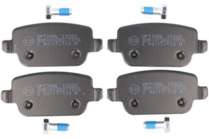 Bremseklosser sett, Bakaksel, FORD,LAND ROVER,VOLVO, 1439867, 1459408, 1477803, 1566234, 1682005, 1756395, 30671576, 30742490, 30794553,
