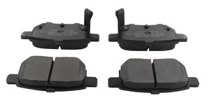 Bremseklosser sett, Bakaksel, ASTON MARTIN,SUBARU,TOYOTA, 04466-12130, 04466-12140, 04466-12150, 04466-52120, 0446652121