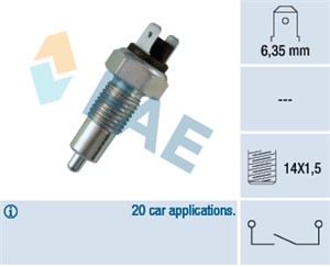 Bryter, ryggelys, FIAT 1/9 X, 127, 127 Panorama, 128, 128 Familiare, FIORINO, RITMO, UNO, LANCIA A 112, SEAT 133, 4209632, 4356373, 5975