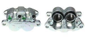 Bremsecaliper, Framaksel, Venstre, Bak akselen, MERCEDES-BENZ MB Buss [W631], MB Flak/chassi [W631], MB Skåp [W631], 631 420 04 83, 631