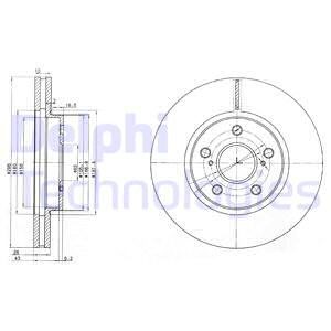 Bremseskive, Framaksel, LEXUS ES, RX, TOYOTA CAMRY Sedan, HARRIER, PREVIA II, 43512-28180, 43512-28181, 4351233100, 43512-33100, 4351248