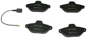 Bremseklosser sett, Framaksel, CHEVROLET VOLT, FIAT 500, PANDA, PANDA Skåp/halvkombi, FORD KA, 1559698, 7 736 463 5, 77365191, 77365306