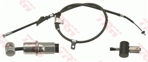 Kabel, parkeringsbremse, Bak, Høyre, HYUNDAI LANTRA II, LANTRA Kombi II, 59770-29300, 59770-29301