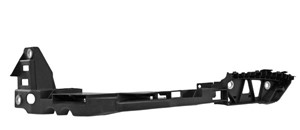Holder, støtfanger, Foran høyre, VW POLO V, 6R0 805 072B, 6R0 805 072E