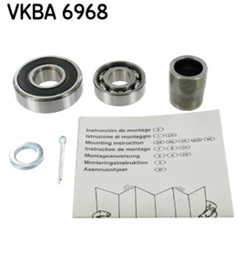 Hjullagersett, Bakaksel, DAIHATSU COPEN, CUORE VI, 08123-63047, 90043-63010, 90043-63012, 90043-63256, 90043-63280