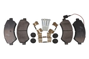 Bremseklosser sett, Framaksel, CITROËN,FIAT,PEUGEOT, 16 078 789 80, 16 118 392 80, 16 124 336 80, 1607878980, 1611839280, 1612433680, 42