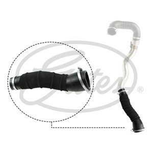 Ladeluftslange, FORD MONDEO IV, MONDEO Sedan IV, MONDEO Turnier IV, MONDEO Van IV, 1697696, 9G91-6C646-BD