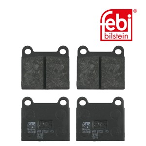 Bremseklosser sett, Framaksel, VW, 171 698 151 B, 171 698 151 C, 171 698 151 D, 171 698 151 E, 171 698 151 H, 811 698 151, 823 698 151 A