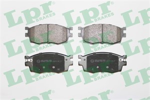 Bremseklosser sett, Framaksel, HYUNDAI ACCENT III, ACCENT Sedan III, i20 I, KIA RIO II, RIO Sedan II, 1GE0058101, 581011GA00, 581011GE00