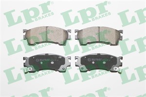 Bremseklosser sett, Framaksel, MAZDA 626 IV, 626 V, 626 Hatchback IV, 626 Hatchback V, 626 Station Wagon V, MX-6, PREMACY, XEDOS 6, 3894