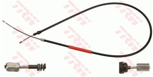 Kabel, parkeringsbremse, Bak, Høyre, PEUGEOT 309 I, 309 II, 4745 66