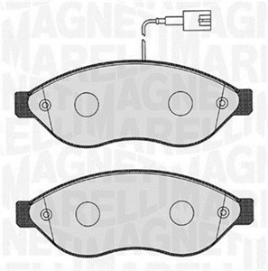 Bremseklosser sett, Framaksel, CITROËN,FIAT,PEUGEOT, 1607878580, 1611457380, 1611839180, 1612433880, 1612433980, 1617273980, 1623842480,