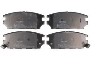 Bremseklosser sett, Bakaksel, MITSUBISHI, MB857610, MB928067, MN102625, MR389582