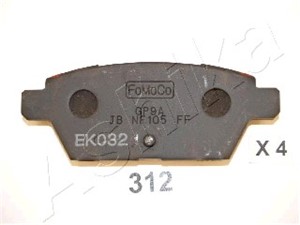 Bremseklosser sett, Bakaksel, MAZDA 6 Sedan, 6 Station Wagon, 6E5Z2200B, 9E5Z2200A, GPYA2648ZC, GPYA2648ZD, GPYB2643Z, GPYB2648Z
