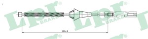 Kabel, parkeringsbremse, Bak, FORD FIESTA VI, FIESTA Van VI, MAZDA 2, 1514201, 8V512A635AB, D65144430A