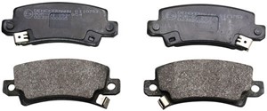 Bremseklosser sett, Bakaksel, TOYOTA COROLLA, COROLLA Kombi, COROLLA Sedan, 04466 02020, 04466 02070, 04466 02110, 04466 02160, 04466020