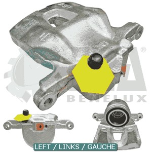 Bremsecaliper, Framaksel høyre, TOYOTA PREVIA II, 47730-28260