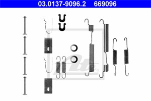 Tilbehørsett, bremsesko, Bakaksel, HONDA,ROVER, 43171-S04-N01, 43172-S04-003, 43172-S04-N01, 45172-S04-003