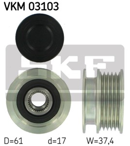 Frihjul, dynamo, SEAT AROSA, VW LUPO I, POLO, 038 903 119 Q