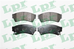 Bremseklosser sett, Framaksel, MAZDA 6 Hatchback, 6 Kombi, 6 Sedan, 6E5Z2001B, 6E5Z2001C, 9E5Z2001A, GSYD3323Z, GSYD3323ZA, GSYD3328ZA