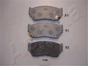 Bremseklosser sett, Framaksel, NISSAN 100NX, SUNNY III, SUNNY Hatchback III, SUNNY Liftback III, 1N003328ZA, 1N183328Z, 1N243328Z, 1V3A3