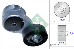 Spennarm, kilerem med ribber, KIA, 252812B000, 25281-2B000, 252812B010, 25281-2B010, 252812B020, 25281-2B020, 252812B030, 25281-2B030