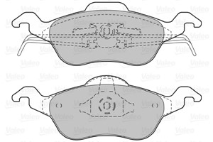 Bremseklosser sett, Framaksel, FORD FOCUS I, FOCUS Sedan I, FOCUS Skåp / kombi I, FOCUS Turnier I, 1075558, 1136519, 1151049, 1425406, 1
