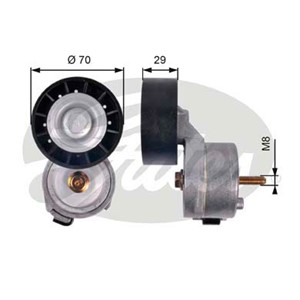 Strammerull, kilerem med ribber, FIAT STILO, 46750224