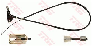 Kabel, parkeringsbremse, Bak, Foran, Senter, PEUGEOT 406, 406 Break, 406 Coupé, 4745 H0, 4745 H9, 4745 L3, 4745 L4, 96 316 575 80