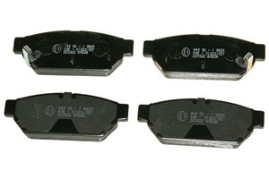 Bremseklosser sett, Bakaksel, MITSUBISHI,PROTON, MB928314, MR205377, MR389565, MR389569, X3516003