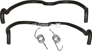 Tilbehørsett, bremsesko, Bakaksel, OPEL AGILA, SUZUKI WAGON R+ Halvkombi, VAUXHALL AGILA Mk I, 09209095, 4705129, 4705134, 9209095