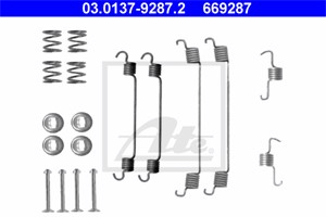 Tilbehørsett, bremsesko, Bakaksel, CITROËN,OPEL,PEUGEOT,SUBARU,SUZUKI,TOYOTA,VAUXHALL, 4308 70