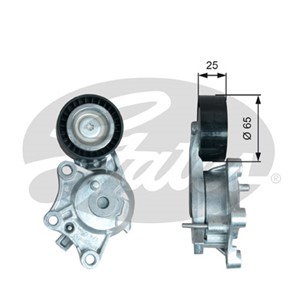 Strammerull, kilerem med ribber, Øvre, CITROËN,DS,PEUGEOT, 1613255480, 9803757580