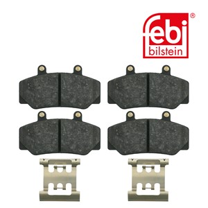 Bremseklosser sett, Framaksel, VOLVO 740, 740 Kombi, 760, 760 Kombi, 940, 940 II, 940 Kombi, 960, 960 Kombi, 270886, 271179, 271180, 271
