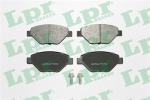 Bremseklosser sett, Framaksel, RENAULT MEGANE II, MEGANE Sedan II, 7701207673