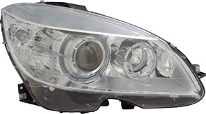 Frontlykt, Venstre, MERCEDES-BENZ C-KLASS [W204], C-KLASS T-Model [S204], 2048200159, 2048202961, A2048200159, A2048202961