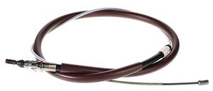 Kabel, parkeringsbremse, Bakre venstre, Høyre bak, CITROËN C2, 4750.W4, 9639346180