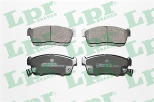 Bremseklosser sett, Framaksel, DAIHATSU CUORE VI, CUORE VII, SIRION, TREVIS, SUBARU JUSTY IV, SUZUKI CELERIO, 04491B1010, 04491B1010000,