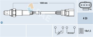 Lambdasonde, AUDI A4 B7, A4 B7 Avant, A6 Allroad C6, A6 C6, A6 C6 Avant, SEAT AROSA, VW LUPO I, POLO, 06A 906 262 DM, 06E 906 265 D