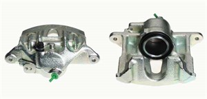 Bremsecaliper, Framaksel, Foran akselen, Venstre, VW TRANSPORTER Buss IV, TRANSPORTER Flak/chassi IV, TRANSPORTER Skåp IV, 701 615 123D,