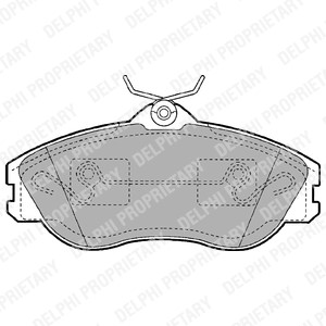 Bremseklosser sett, AUDI 100 C3 Avant, 100 C3 Sedan, 100 C4 Avant, 100 C4 Sedan, 80 B4 Avant, 80 B4 Sedan, 90 B3, CABRIOLET B3, COUPE B3