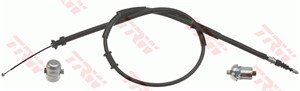 Kabel, parkeringsbremse, Bak, Venstre, FIAT PANDA, PANDA Skåp/halvkombi, 46829767